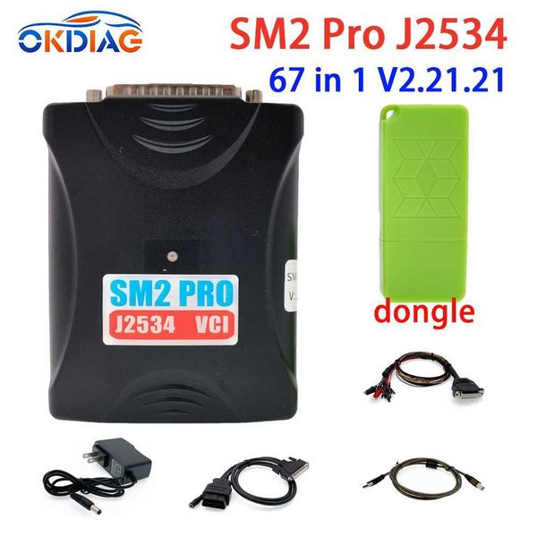 

automotive repair kits sm2 pro j2534 vci pcm ecu programmer 12v/24v dongle 67 in 1 ecu read write v1.20 eeprom flash bench obd update sm2 ha