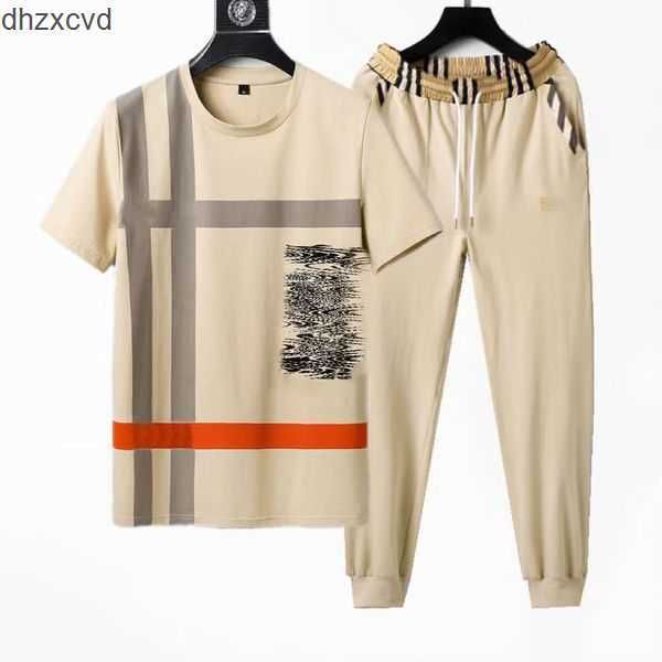 

summer designer mens tracksuits sets jogger sweatshirts sports sporting suit men women short sleeve sweat suits pullover designs sportswear, Gray