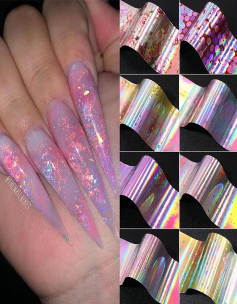 

manicures nail art decals decoration holographics foil flower lacetransfer sparkly sky summer sliders2742520, Black