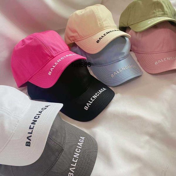 

classic balencigas same hat women's baseball hat men's flat tongue hat fashion sunscreen family hat, Blue;gray