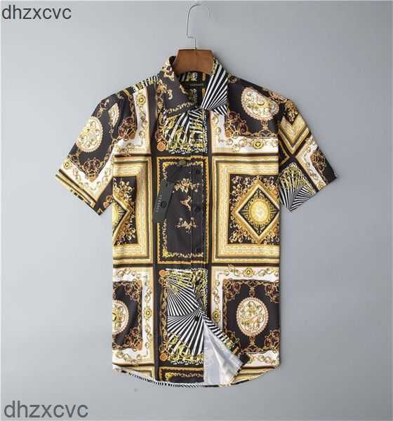 

luxury designer's business casual shirt long sleeves stripes decorative social men's t-shirt fashion print -3xl old shop yiyefeic, White;black