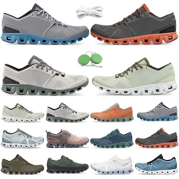 

men women running shoes runner sneaker triple black white alloy grey alon white grey green orange sea rust rock grey storm blue trainers spo
