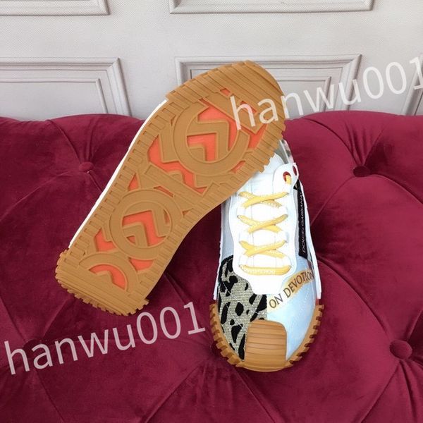 

2023 new luxurys fashion casuals shoes men running sneaker classic leather designer women casual fitness sports shoes, Black