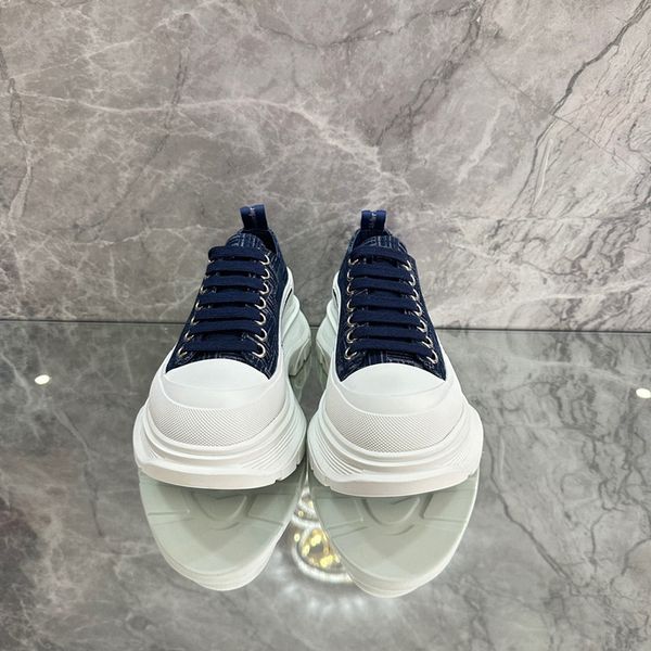 

new designer casual shoes classic men women calfskin shoes vintage sneakers reflective sneaker print leisure shoes 0516, Black