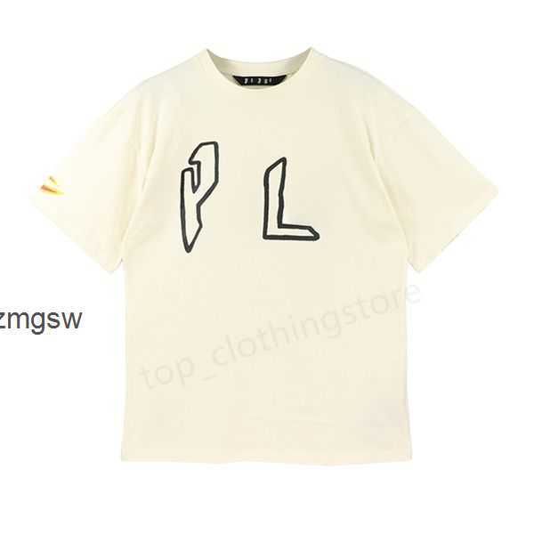 

mens women t shirts shorts designer palms tracksuit summer fashion brand angle leisure loose crew neck cottons print luxurys clothing size, White;black