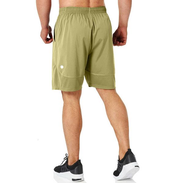 

ll-a01 men's shorts yoga outfit men fifth pants running sport trainer short trousers mountaineering sportswear gym exercise fitness wea, White;black