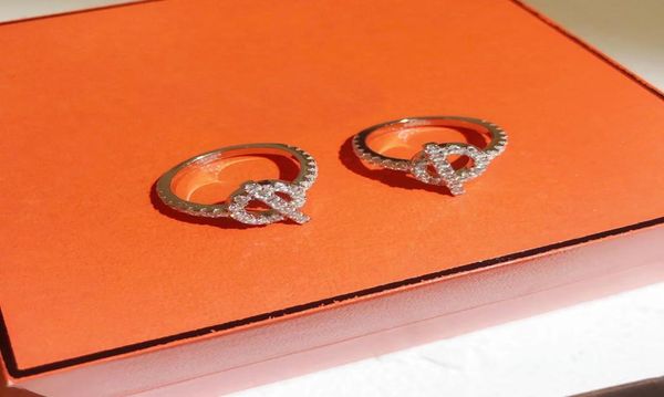 

ot women band rings 925 sterling silver necklace hand set with diamond luxury designer woman diamond ring clavicle chain2069564
