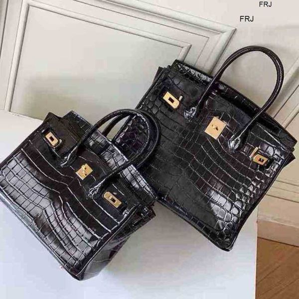 

designer bags birkin handbags new style crocodile shoulder have logo have logo frj