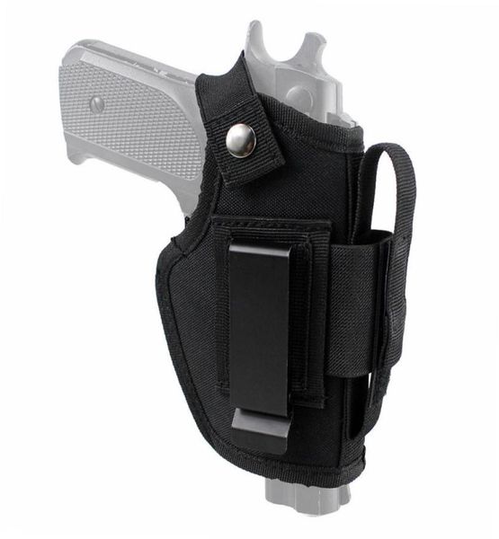 

universal belt hip holster with magazine for concealed carry fits g26 27 43 45 9mm lc9 taurus colt bouth hands use iwb cowboy hol2674480