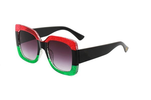 

brands sunglasses for women men designer sunglasses new large frame sunglasses small bee catwalk three-color glasses sunglasses 0083, White;black