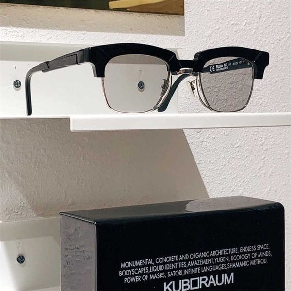 

designer kuboraum cool sunglasses super luxury 23 year new kuboraum n6 multi sided men's and women's can be matched with myopia or, White;black