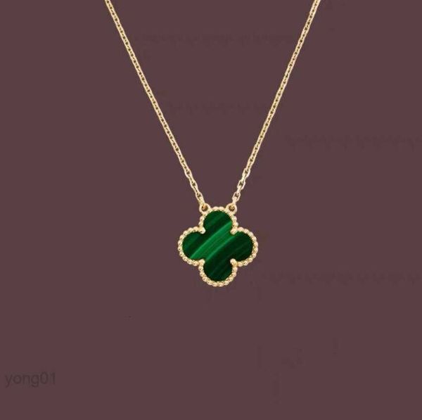 

fashion pendant necklaces for women elegant 4/four leaf clover locket necklace highly quality choker chains designer jewelry 18k plated gold, Silver
