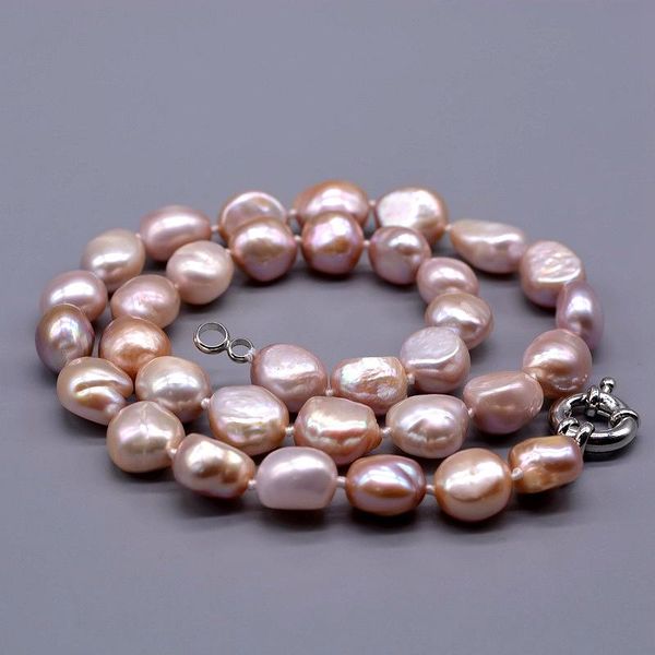 

necklaces purple pearl necklace natural color baroque pearl beaded necklace women's workwear matching necklace gifts for mom women jewe, Silver