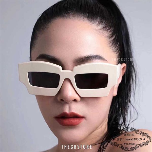 

Designer Kuboraum cool sunglasses Super high quality luxury German fashion brand street shot square plate MASKE X6 personalized KUBORAUM with original box