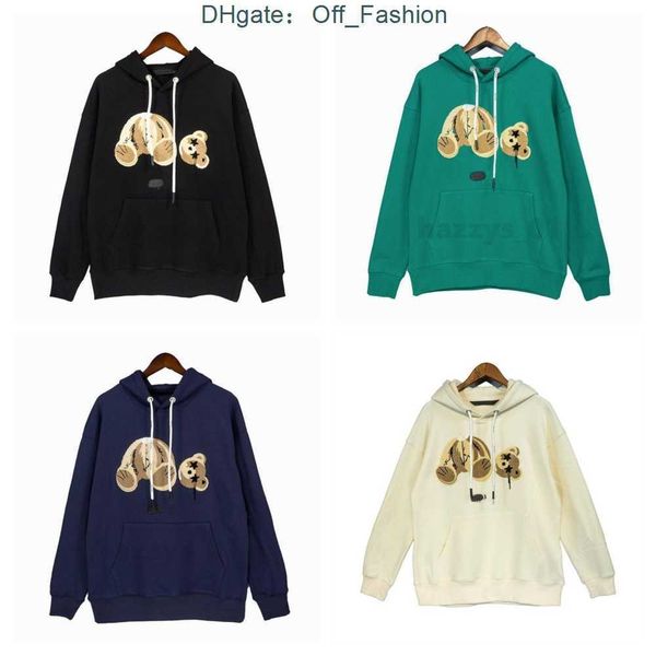 

hoodie mens womens designers hoodies fashion man long sleeve warm cotton hoodys clothing sweaters hip hop palms clothes sweatshirts p7za#, Black