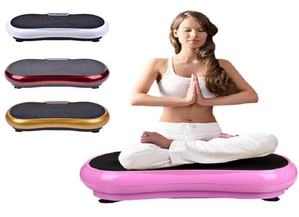 

vibration exercise machine vibrating plate with remote control plate exercise equipment workout trainer full body shaper massage m4805189
