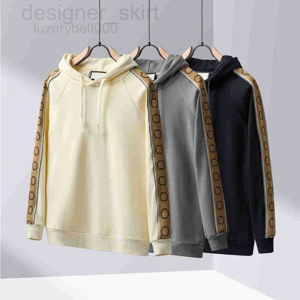 

men's hoodies & sweatshirts designer designer hoodie men's sweater luxury long sleeve round neck printing pullowomen's hoodie, Black