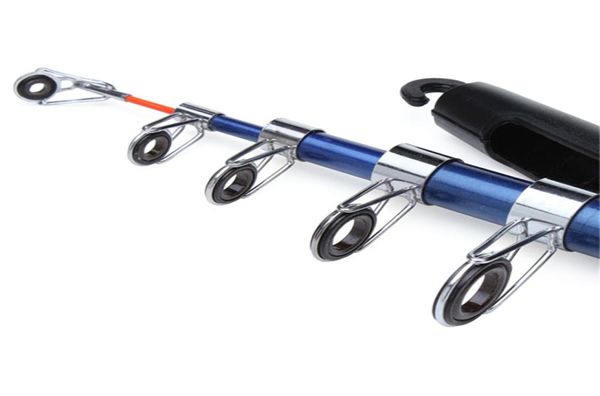 

carbon 21m portable 6section fishing rod pole spinning fish hand sea rod new fishing line lures bait hook tackle whole6315468