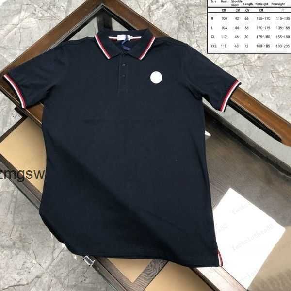 

2023 mens stylist polo shirts luxury brand mens designer polo t shirt summer fashion breathable short-sleeved lapel casual dlub, White;black