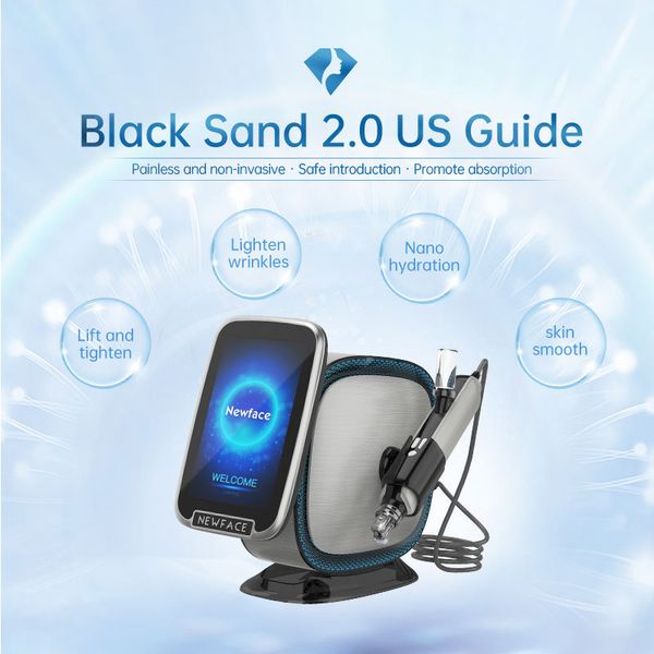 

painless nano chip meso injector gun electroporation facial mesotherapy beauty machine no needle mesotherapy ems rf led mesogun mesotherapy, Black;white