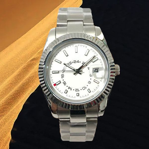 

factory president watches for mens watch 40mm automatic mechanical designer watches luxury wristwatches sapphire solid clasp full stainless, Slivery;brown