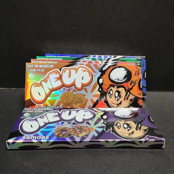

new one up chocolate mold mould compitable milk chocolate packing boxes wrapper mushroom bar 3.5g 3.5 grams oneup packaging pack package box