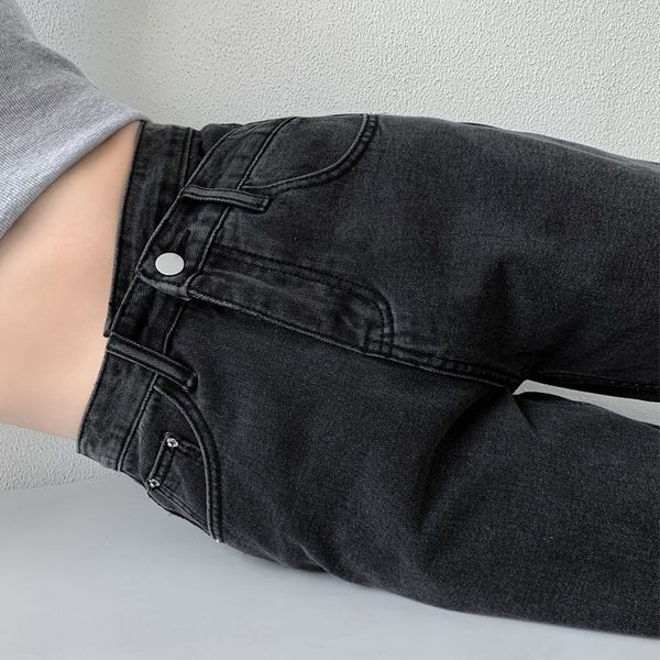 

women's jeans zoenova jean wide leg pants mom femme black blue high waist woman trousers 2023 clothing pantalones spodnie damskie 23052