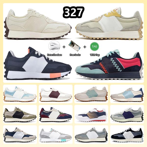 

n327 327 running shoes women mens designer sneakers white black paisley pack farmers market pack wheat vibrant orange castle rock flame outd