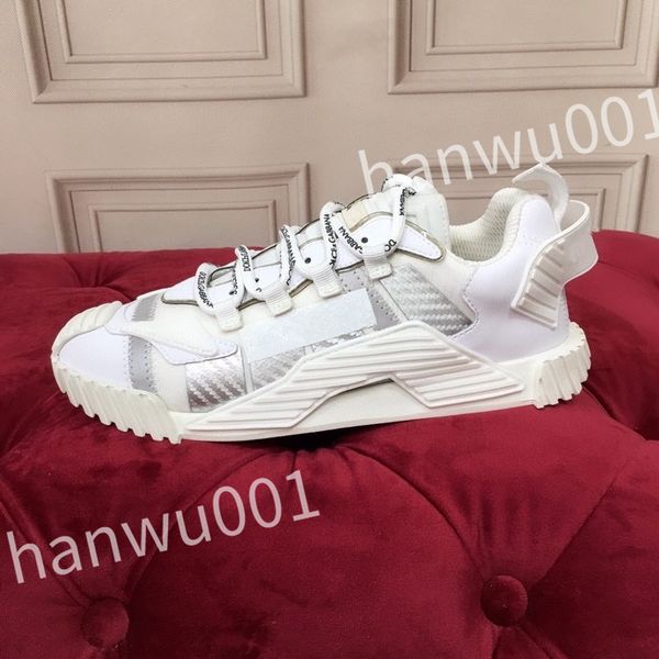 

2023 luxury mens womens casual shoes reflective espadrilles flats platform mens sneakers shoes, Black