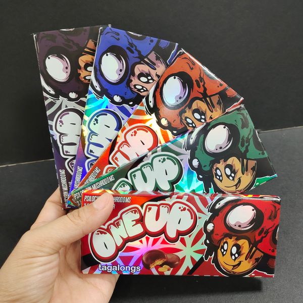 

new one up chocolate mold mould compitable milk chocolate packing boxes wrapper mushroom bar 3.5g 3.5 grams oneup packaging pack package box