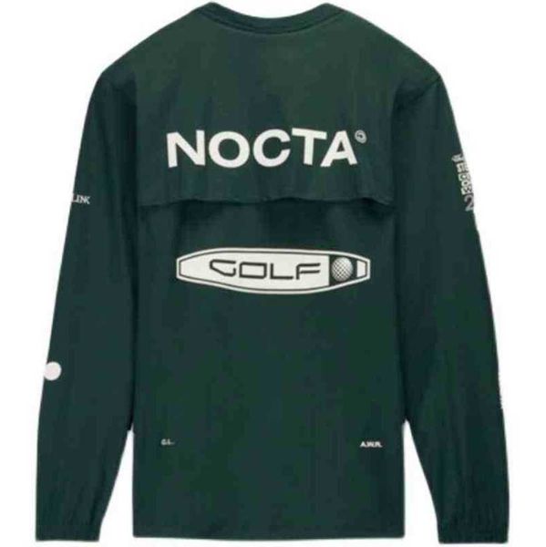 

correct t-shirt version of nocta golf co branded round neck pullover long sleeve quick drying sports base shirt tshirt new high end 66ess, White;black