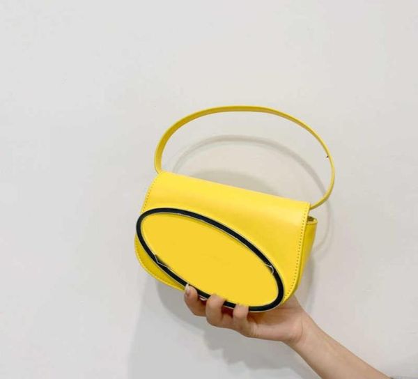 

dtote women handle purse half round design brand leather underarm flap shoulder bag fashion handbags 2205074399184