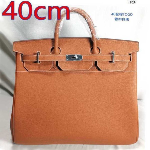 

designer bags birkin handbags 40cm hac bag full leather canvas mens and wo universal hand large capacity cowhide travel have logo have logo