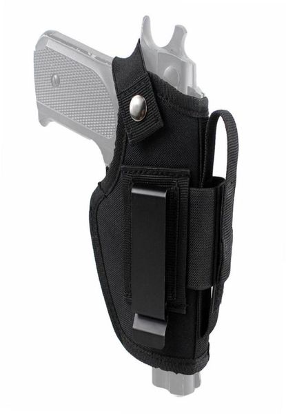 

universal belt hip holster with magazine for concealed carry fits g26 27 43 45 9mm lc9 taurus colt bouth hands use iwb cowboy hol5403750
