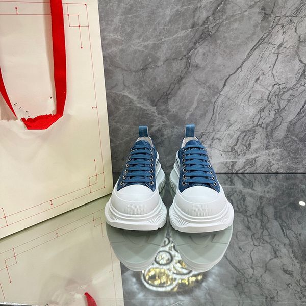 

luxury designer calfskin casual shoes reflective sneakers vintage leather trainers fashion shoes lace-up women 0516, Black