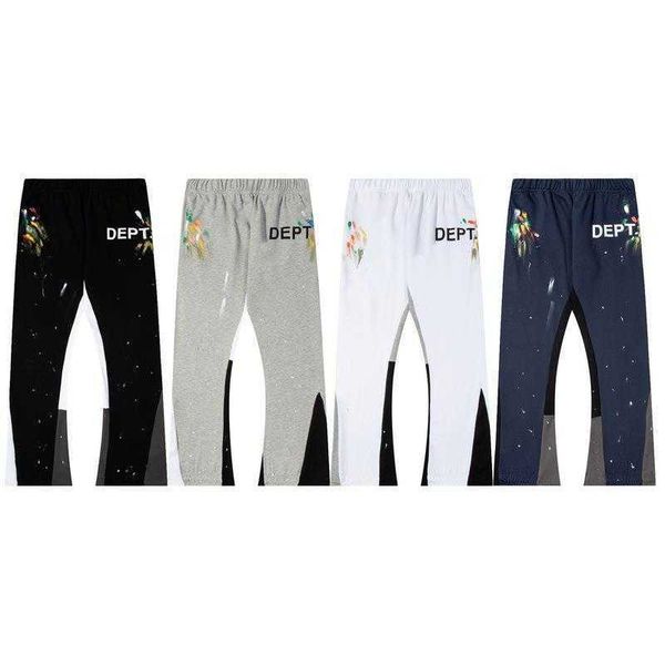 

jeans galleryes dept pants luxurys distressed 2023 patch holes ripped designer womens new mens trousers liej, Black