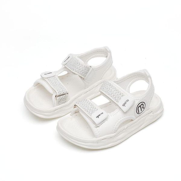 

sandals kids shoes baby child boys summer fashion beach casual f12560, Black;red