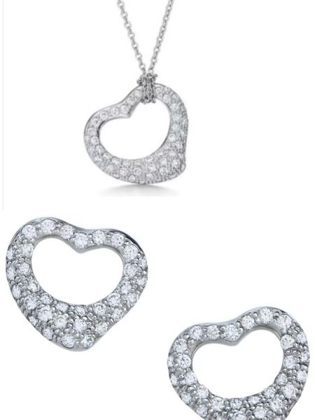 

new silver 18k gold jewelry pendant luxury love necklaces diamonds designer for women men wedding party thanksgiving day valentine gifts gir