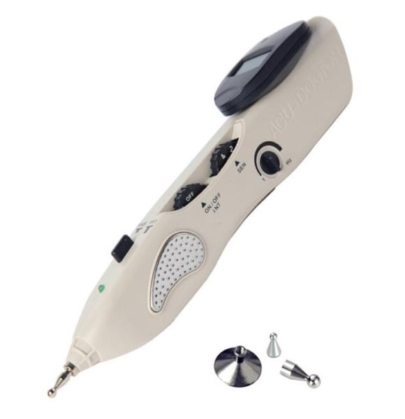 

multifunction acu pen hand held tens and point detector with digital display electro acupuncture point stimulator device8402700
