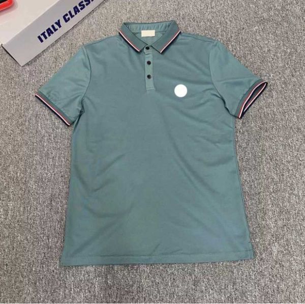 

mens polos monclair design t-shirt spring summer color sleeves tees vacation short sleeve casual letters printing breathable design 61es, White;black