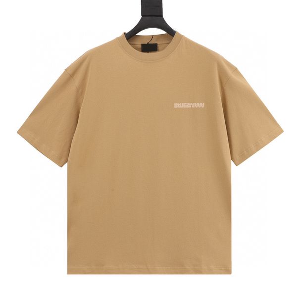 

men's plus tees & polos round neck embroidered and printed polar style summer wear with street pure cotton f0w02, Black;brown