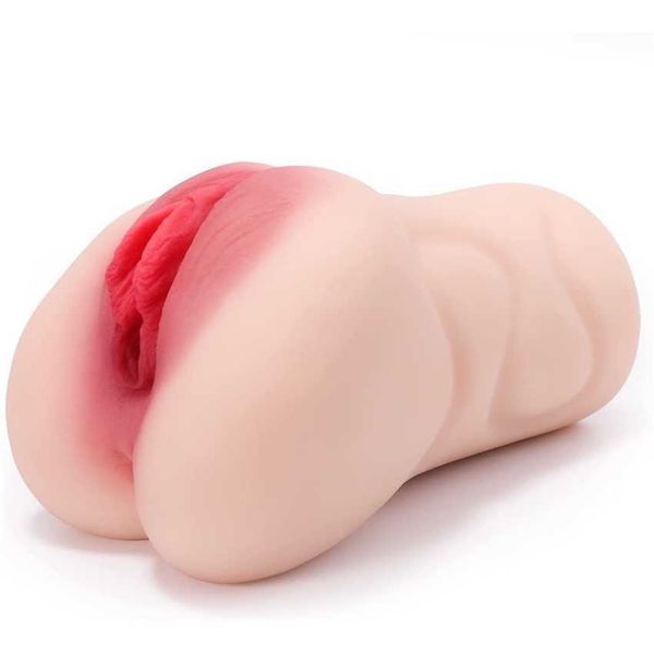 

factory outlet genital pocket men easy to grip male massager realistic portable suction toy closed end
