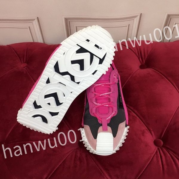 

2023 new luxury fashion casuals shoes men running sneaker classic leather designer women casual fitness sports shoes, Black