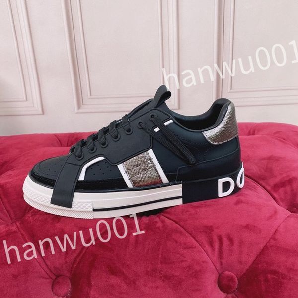 

2023 new casual shoes designer men shoes leather lace up men fashion platform sneakers white black mens womens