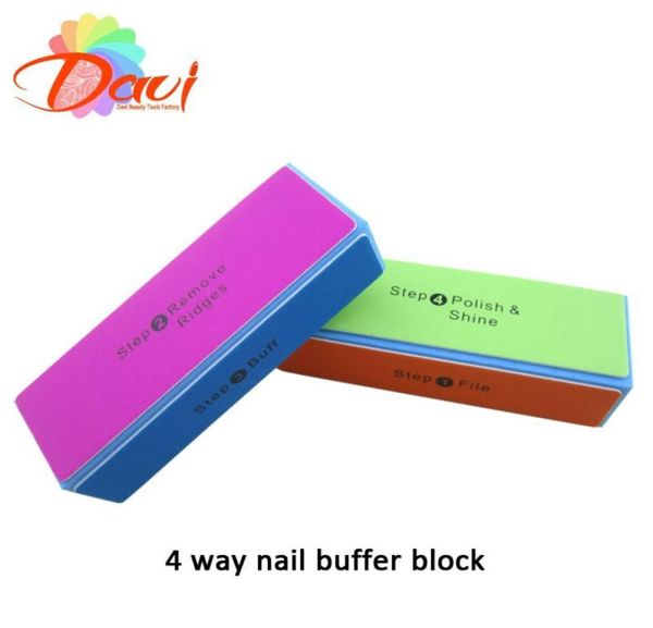 

30 pcslot new style nail buffer block for nail art nail file buffer polish smooth with 4 sides3343859