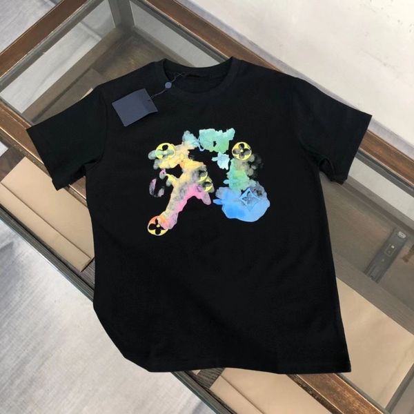 

fashion men's t-shirts summer men women tshirt cotton designers short sleeve casual shirts hip hop streetwear t shirt tees mens clothin, White;black