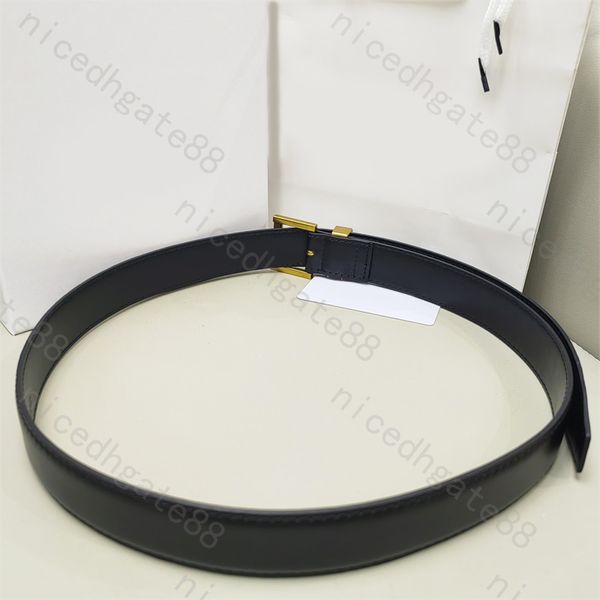 

leather brown belts for women metal letter men belt western style ladies trendy wear cintura pin buckle gold plated alloy designer belt chic, Black;brown