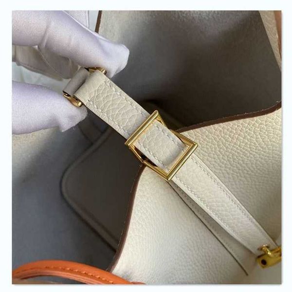 

picotin designer handbag lock cargo her bags 2023 new child mother bag casual leather bucket open vegetable basket handheld tidy zz3w