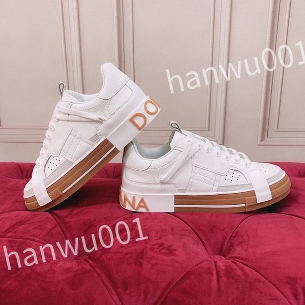 

2023 quality casual shoes designer men shoes leather lace up men fashion platform sneakers white black mens womens
