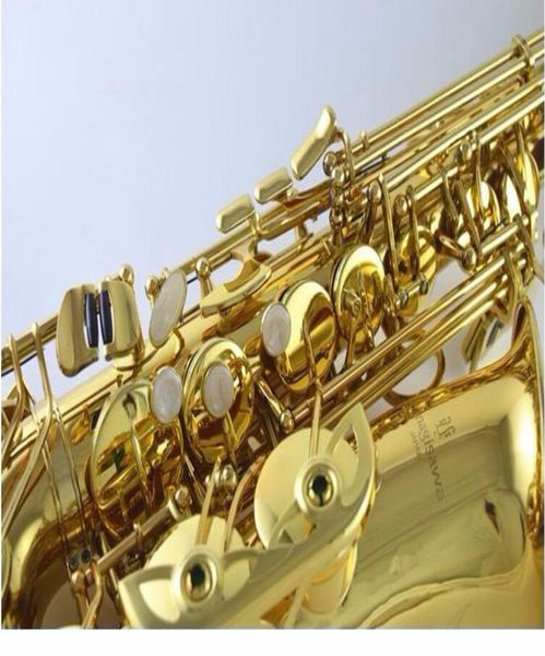 

yanagisawa 992 eb alto saxophone gold lacquer brass sax e flat saxophone new musical instruments with case2034228